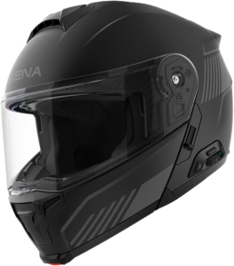 SENA SPECTER SMART FLIP UP HELMET MATTE BLACK SM