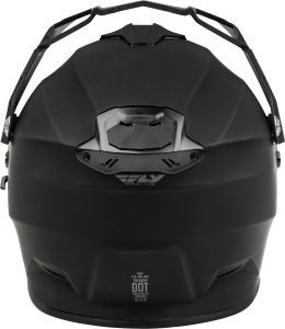 FLY RACING TREKKER CW SOLID HELMET DUAL SHLD MATTE BLACK SM - Image 10