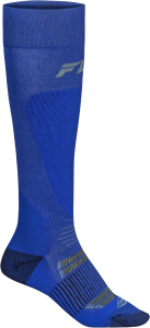 FLY RACING SNOW MIDWEIGHT WOOL SOCK BLUE SM/MD - Image 5