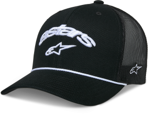 ALPINESTARS AGREE TRUCKER HAT BLACK/BLACK - Image 5