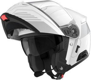 SENA SPECTER SMART FLIP UP HELMET WHITE 2X - Image 10