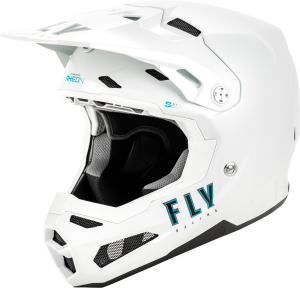 FLY RACING FORMULA S CARBON SOLID HELMET WHITE XL - Image 17