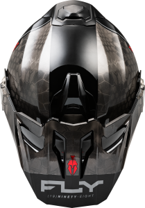 FLY RACING TREKKER CW CONCEAL HELMET DUAL SHLD BLACK/GREY/WHITE 2X - Image 23