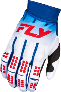 FLY RACING EVOLUTION  DST GLOVES RED/WHITE/BLUE XS - Image 9