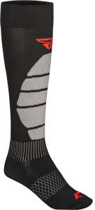 FLY RACING SNOW PERFORMANCE COOLMAX SOCK BLACK SM/MD - Image 6