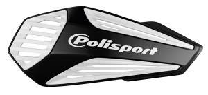 POLISPORT MX AIR HANDGUARDS BLACK/WHITE - Image 2