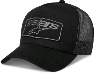 ALPINESTARS FOCUS TRUCKER HAT BLACK/BLACK - Image 9