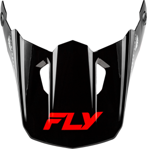 FLY RACING KINETIC VERDICT HELMET VISOR BLACK/RED/WHITE MD/LG - Image 11