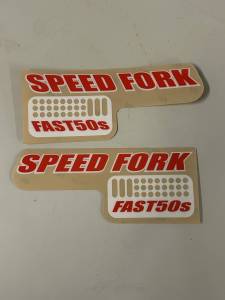Fast50s Speed Fork sticker kit